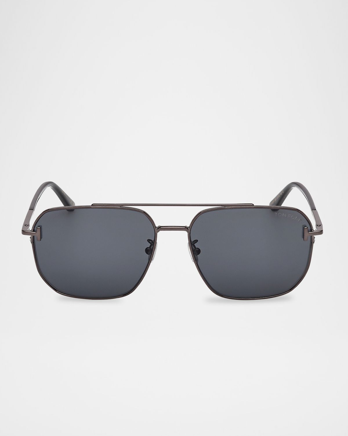 TOM FORD Men 's FT1249-KM Metal Square Sunglasses