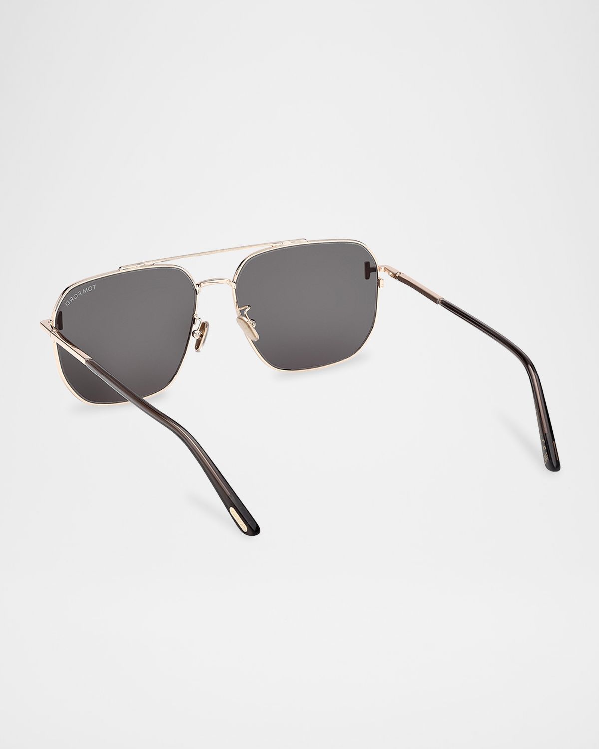 TOM FORD Men 's FT1249-KM Metal Square Sunglasses