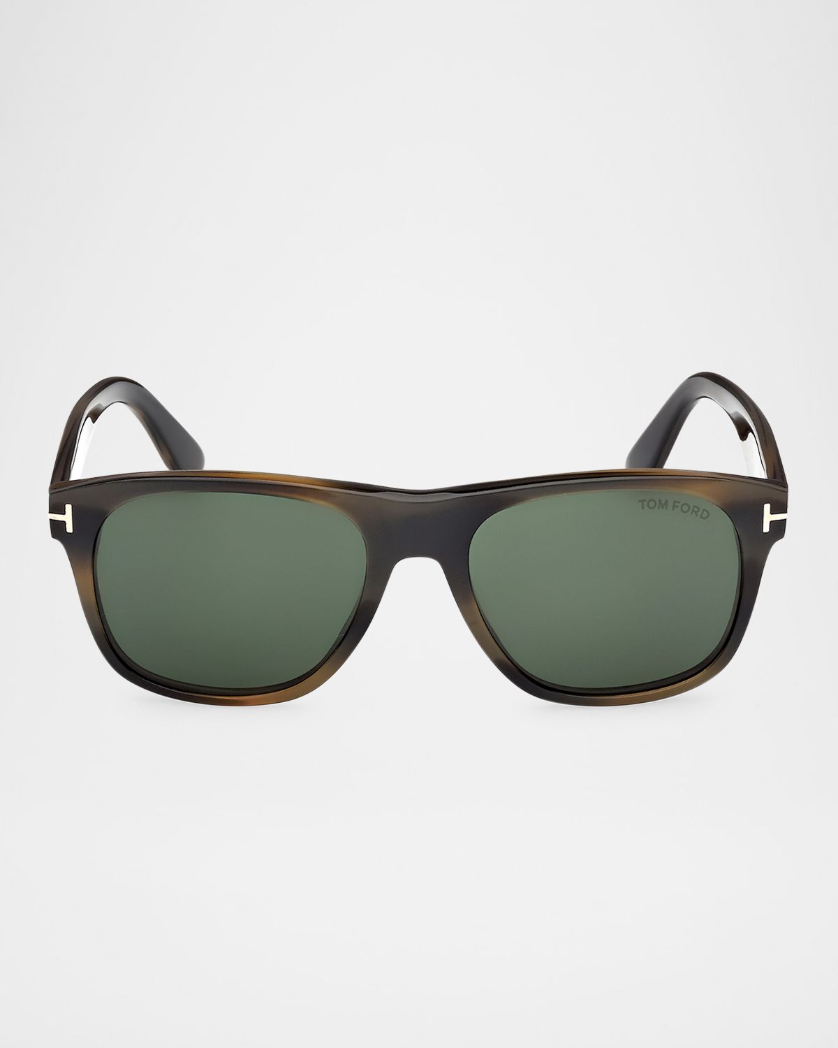 TOM FORD Men 's Marlon-02 Acetate Square Sunglasses