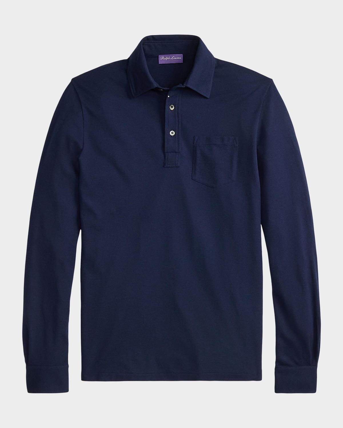 Ralph Lauren Purple Label Cotton-Cashmere Piqué Polo Shirt | Thumbnail 7 Ralph Lauren Purple Label Cotton-Cashmere Piqué Polo Shirt | Thumbnail 7
