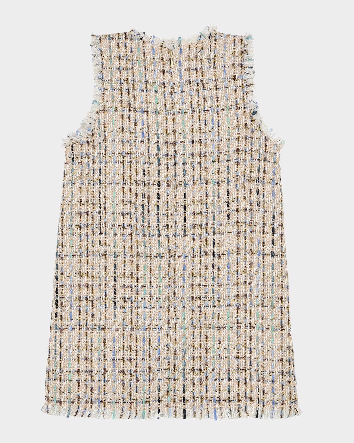Tutu Du Monde Girl 's Texas Hold 'Em Sleeveless Tweed Dress, Size 3T-11