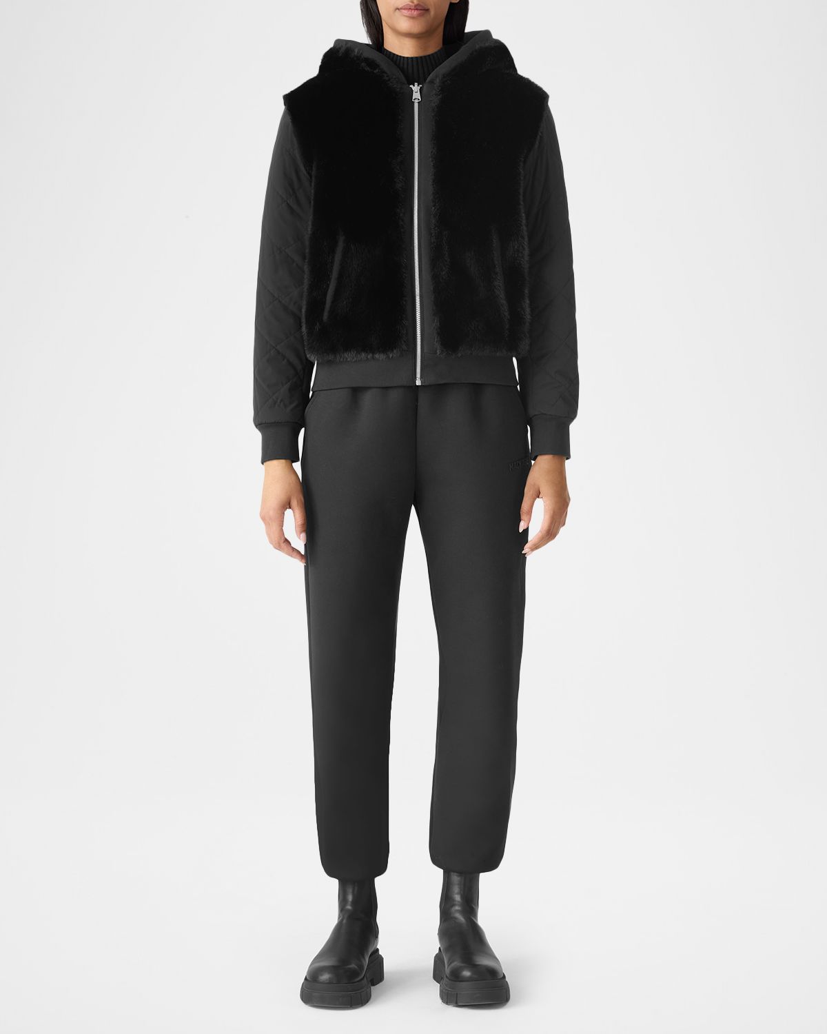 Mackage Gwendal Reversible Hooded Faux-Fur Jacket