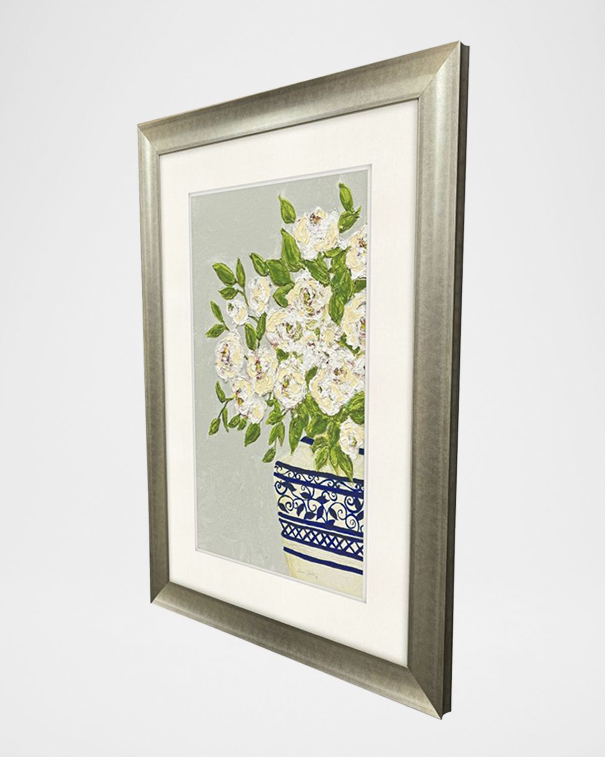 Paragon Decors "Floral Balance I" Hand-Embellished Giclee | Thumbnail 2