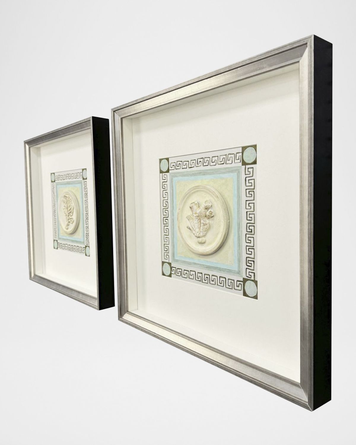 Paragon Decors "Coral Circles II" Hand-Embellished Giclees, Set of 2 | Thumbnail 2