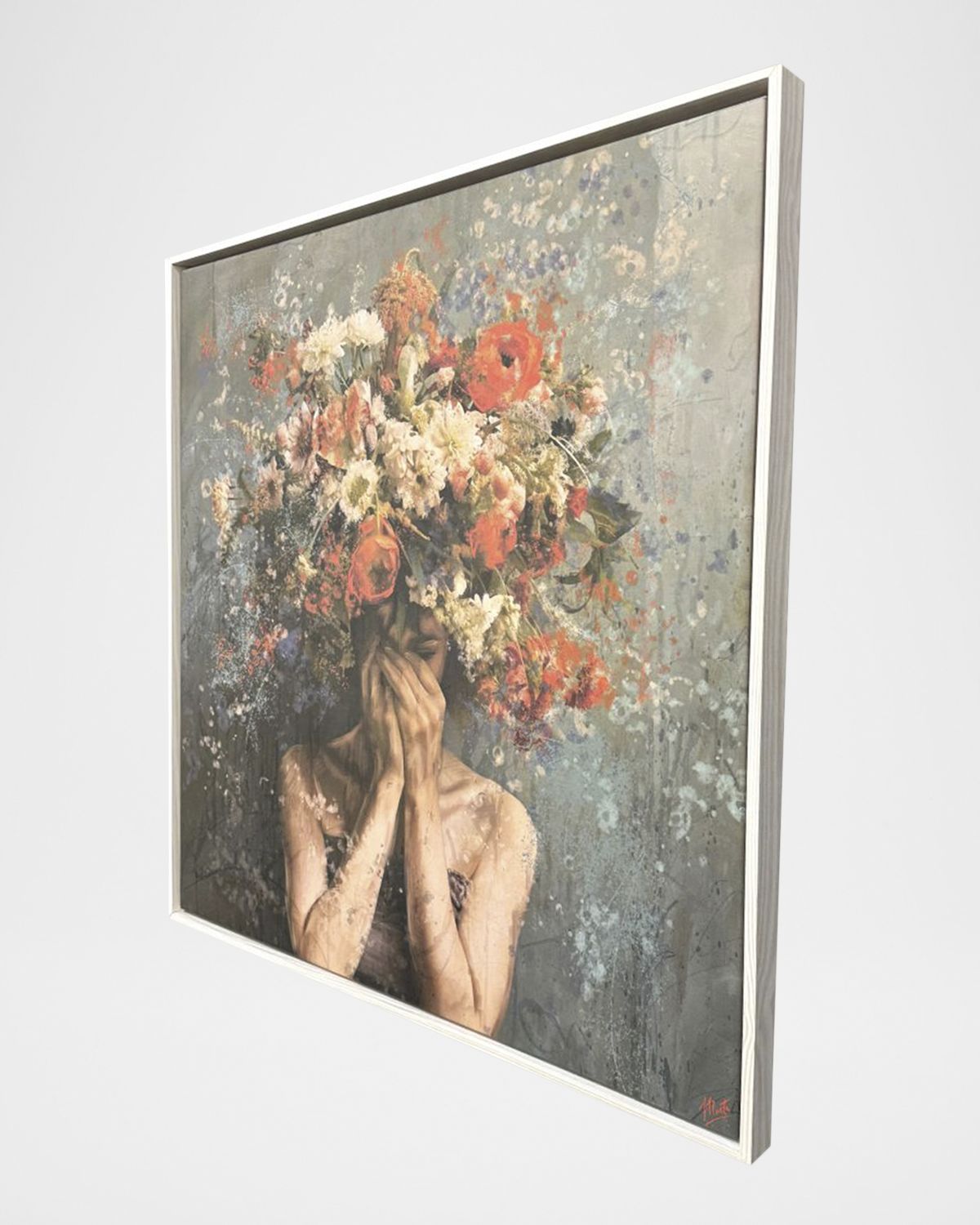 Paragon Decors "Flower Face" Framed Giclee by Marta Wiley | Thumbnail 4 Paragon Decors "Flower Face" Framed Giclee by Marta Wiley | Thumbnail 4