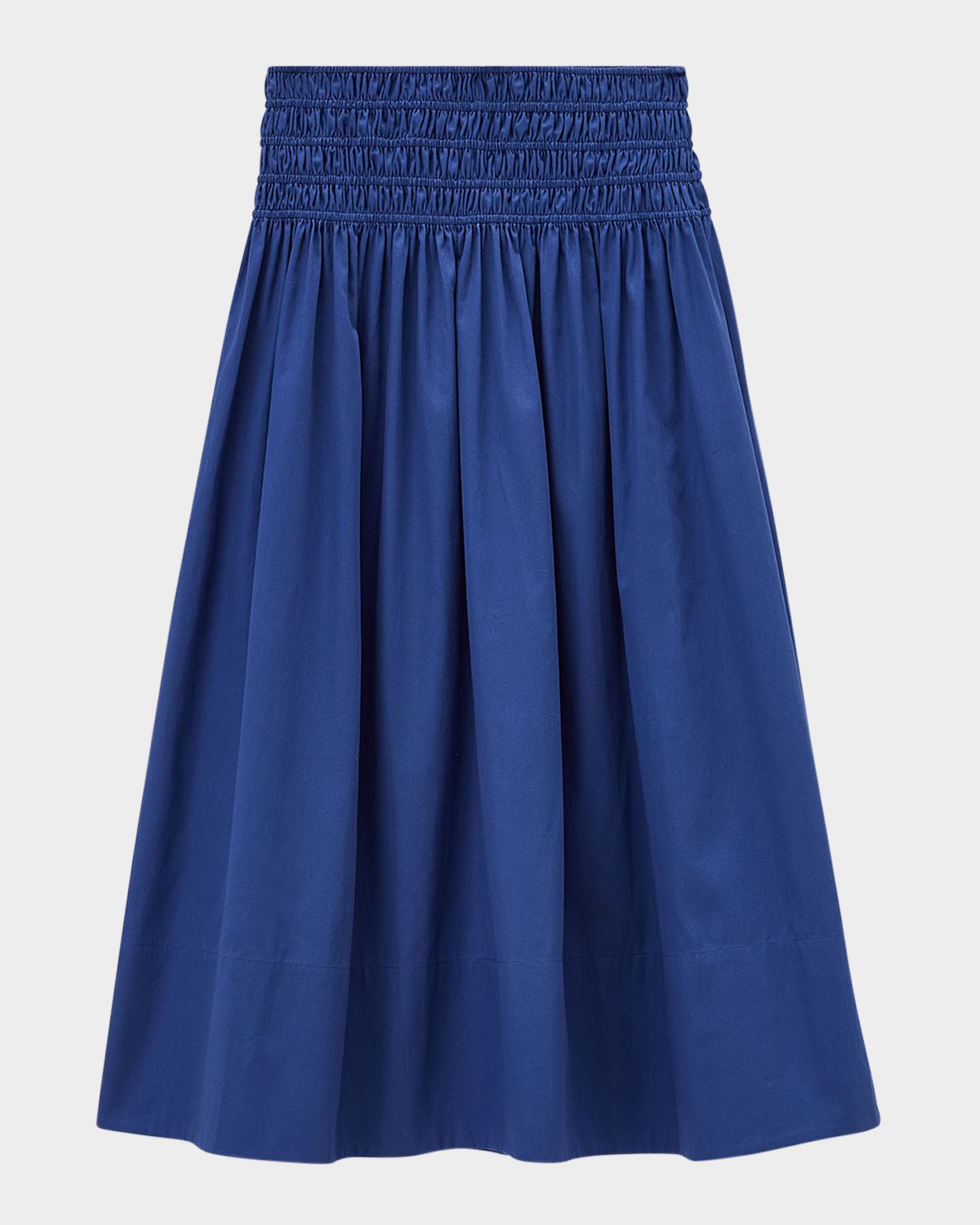 Joseph Leonie Cotton Sateen Midi Skirt