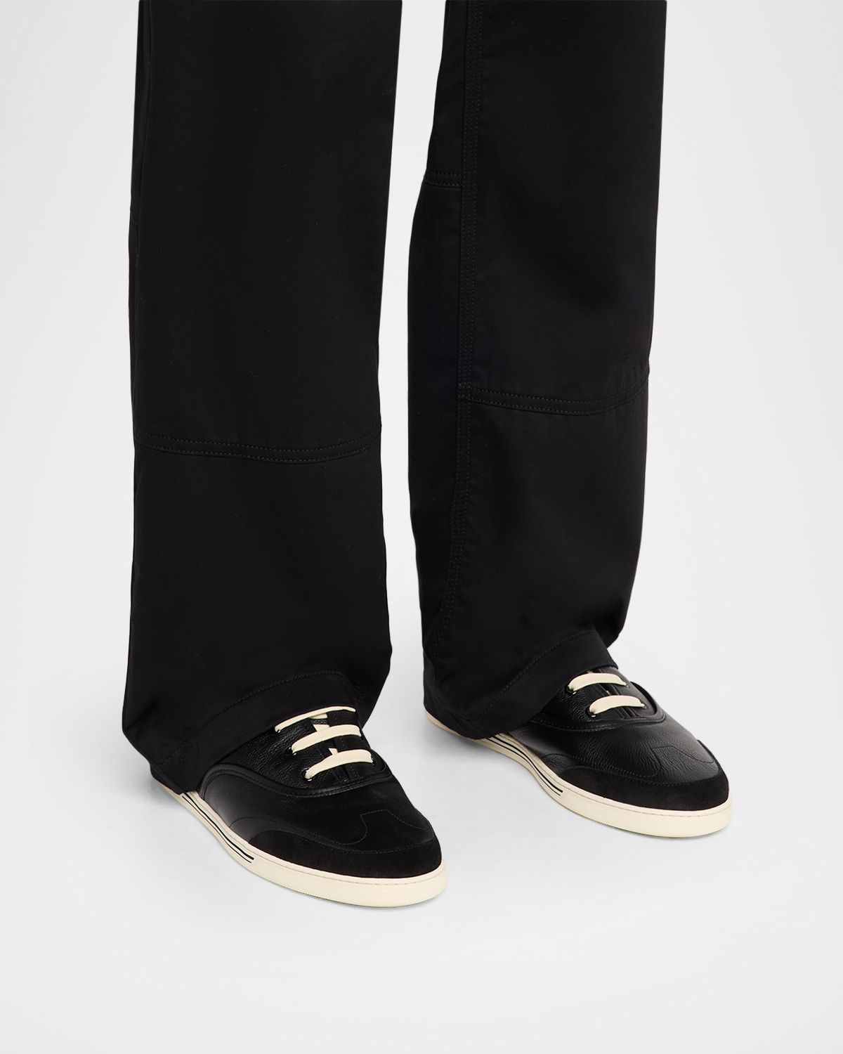 Dolce & Gabbana Men 's Saint Tropez Calfskin Low-Top Sneakers