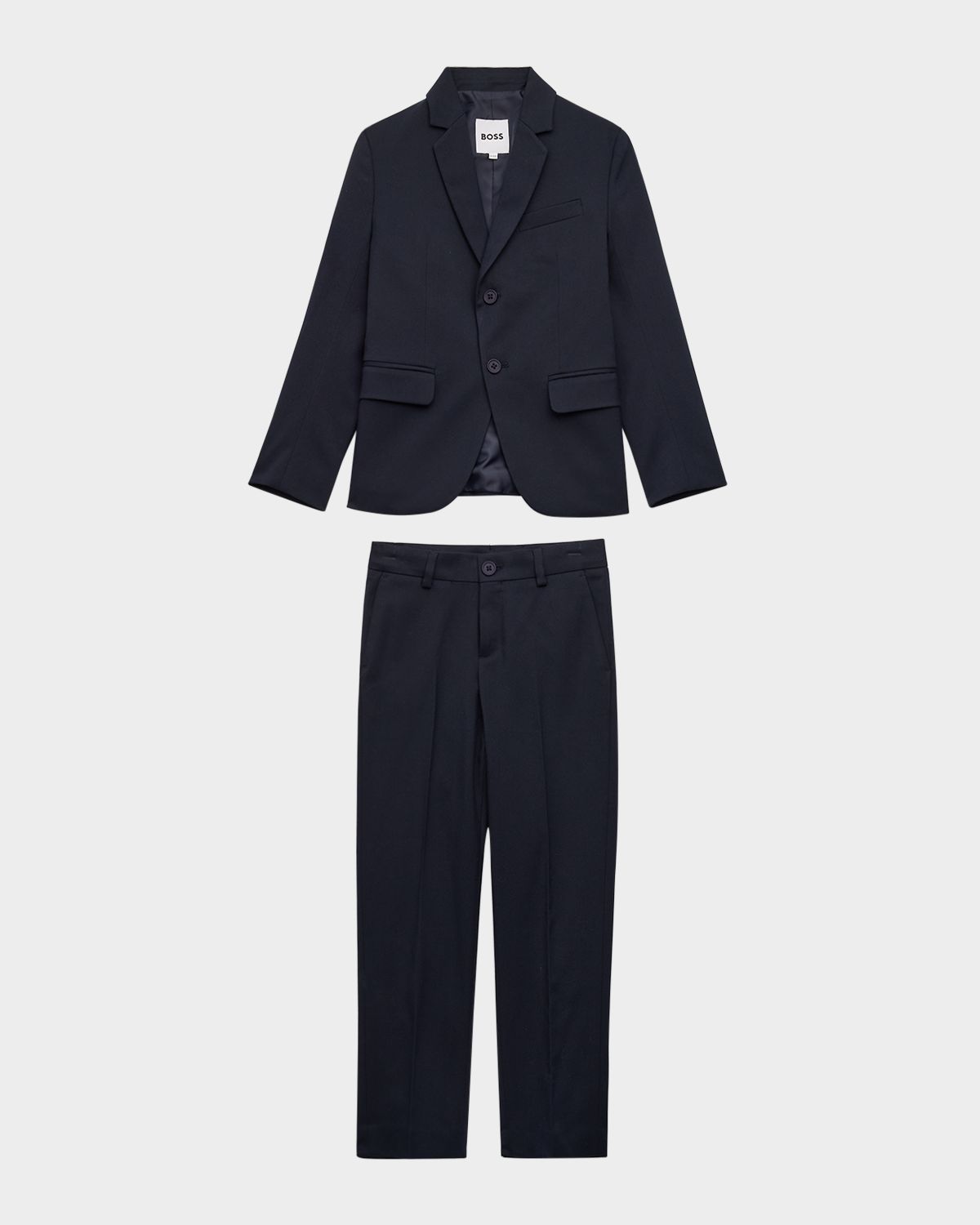 BOSS Boy 's Modern 2-Piece Suit, Size -8