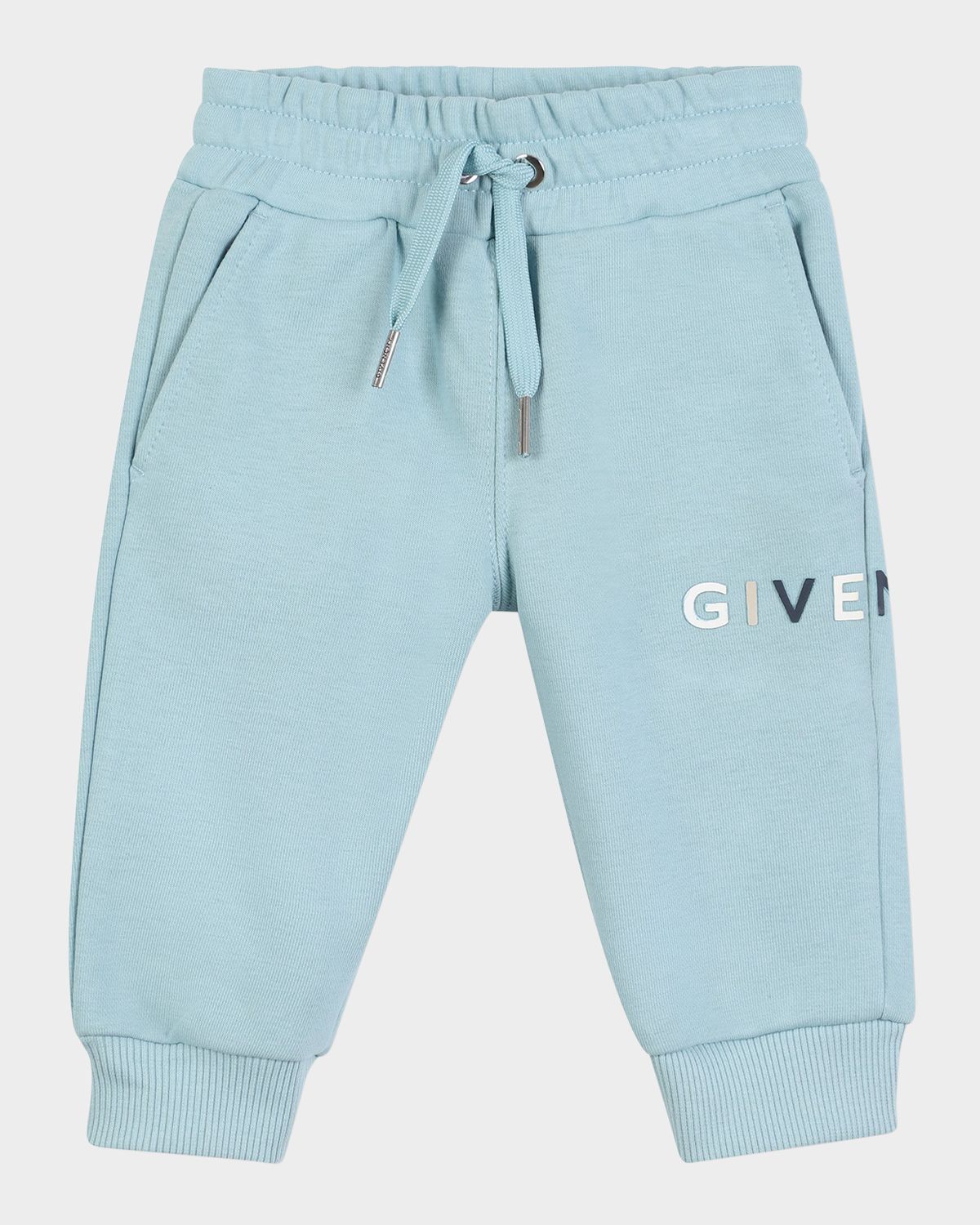 Givenchy Boy 's Drawstring Logo Joggers, Size 6M-