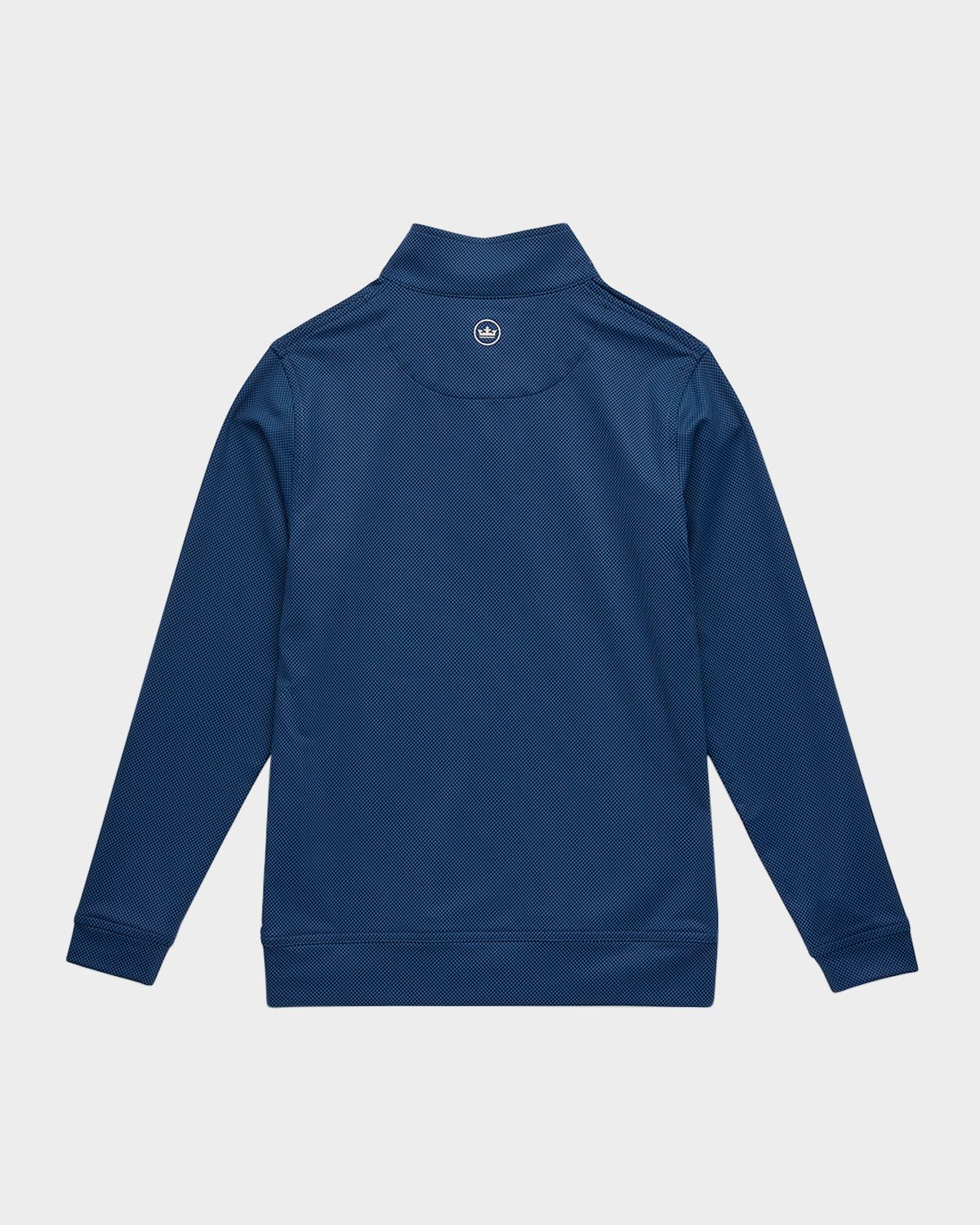 Peter Millar Boy 's Perth Youth Birdseye Performance Quarter-Zip, Size -XL