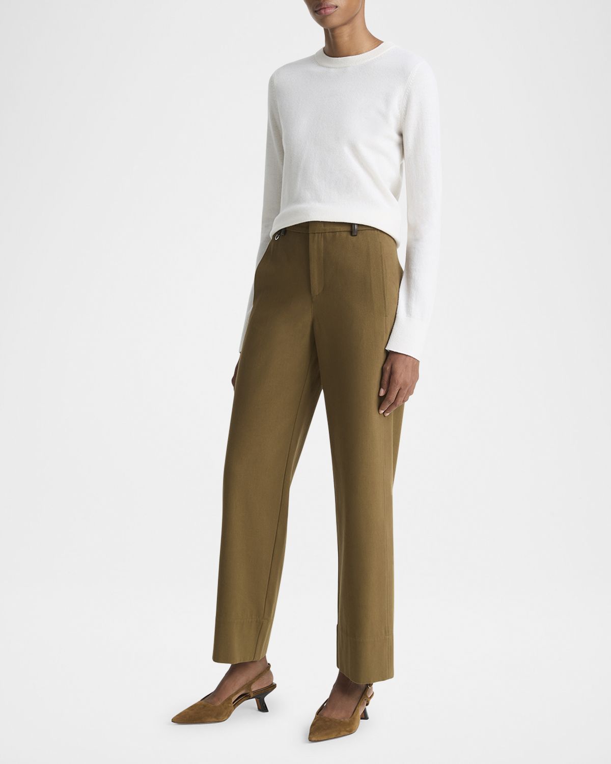 Vince Cashmere Crewneck Sweater