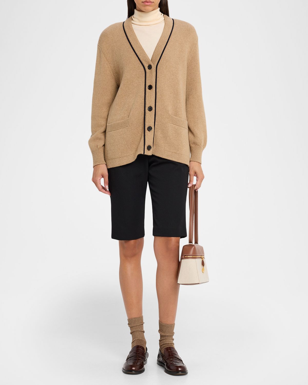 Loro Piana Pablo Baby Cashmere Cardigan Sweater