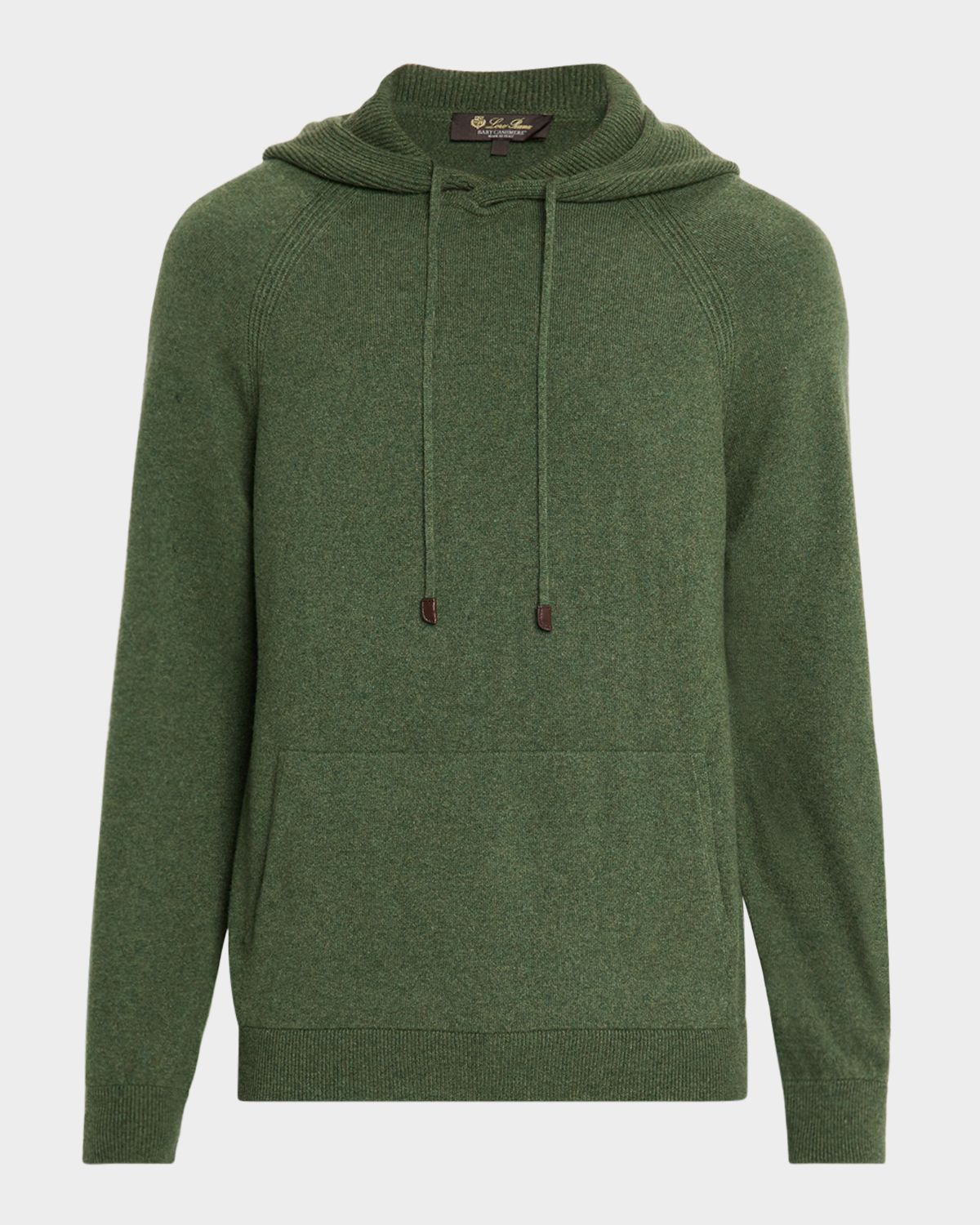 Loro Piana Men 's Merano Baby Cashmere Knit Hoodie