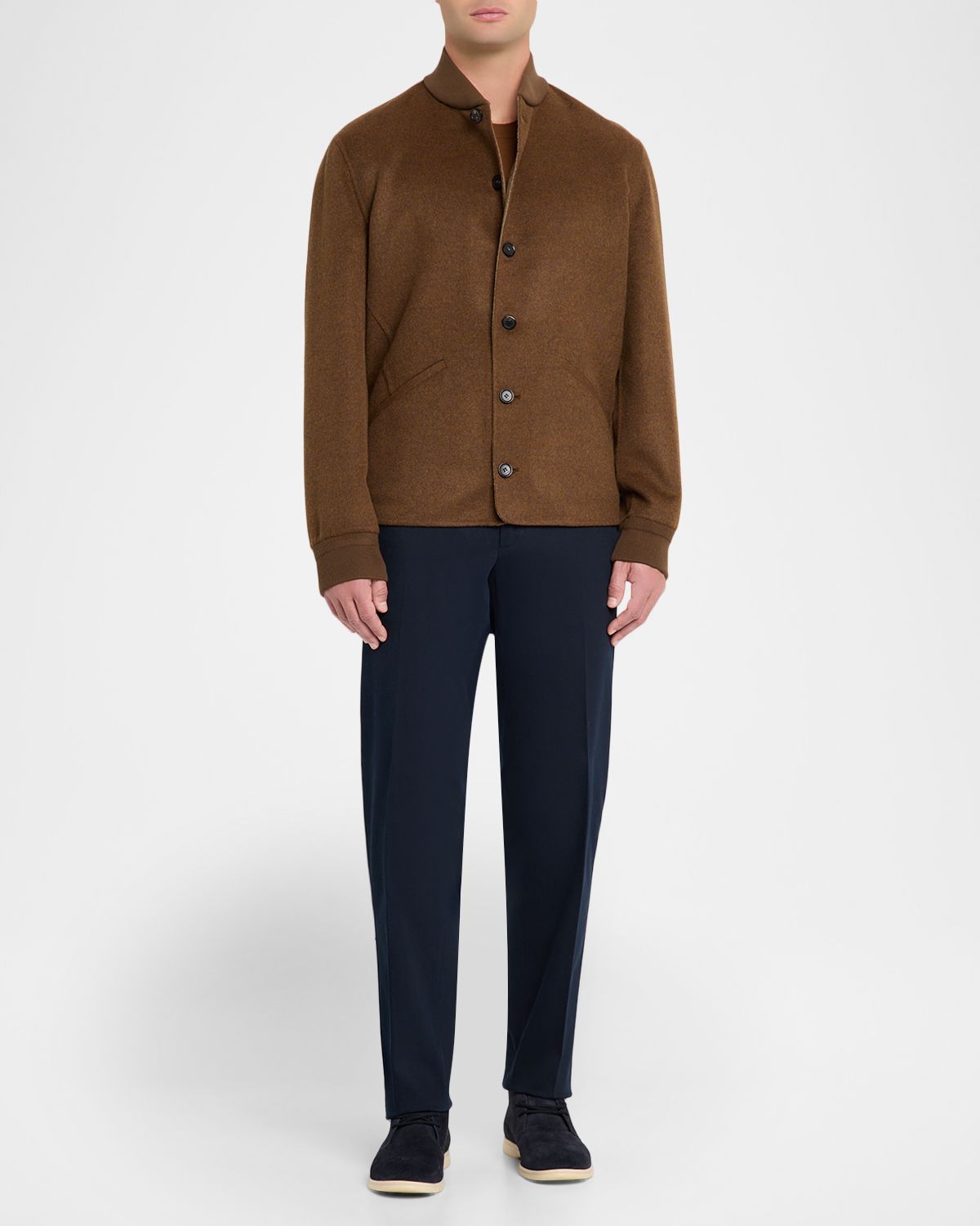 Loro Piana Men 's Rik Water-Repellent Cashmere Blouson