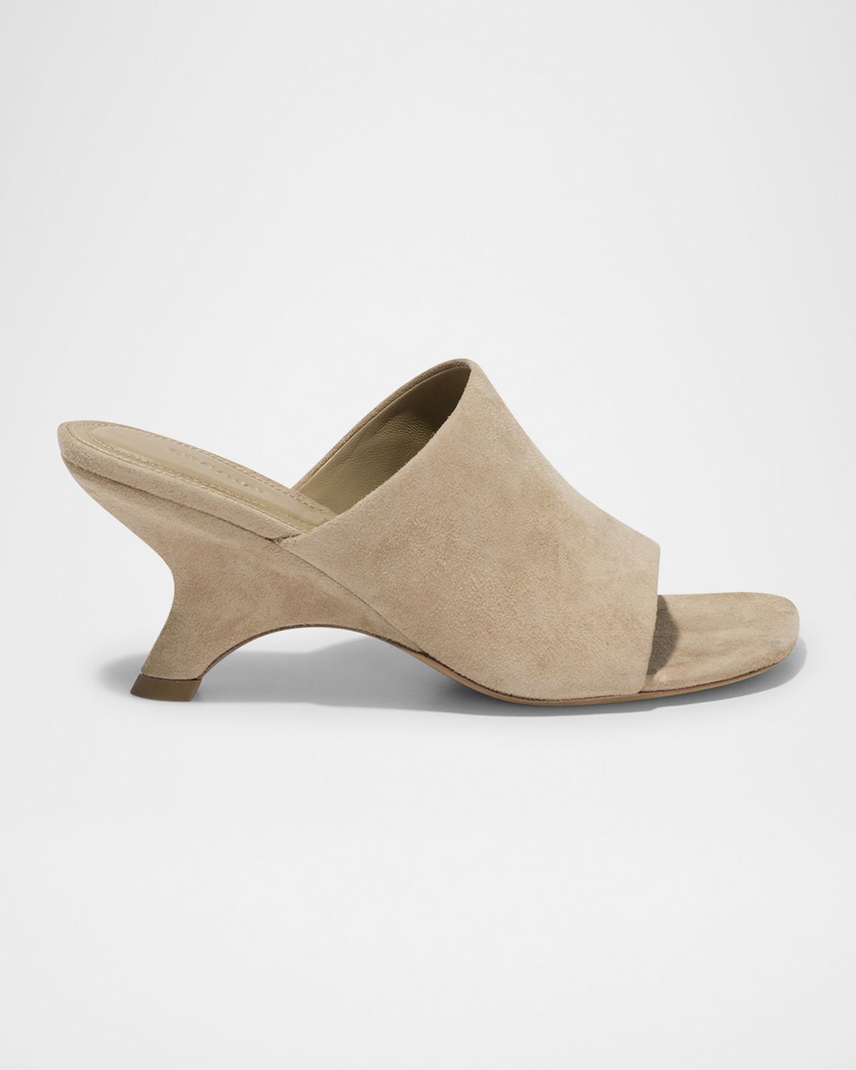 SIMKHAI Shadow Suede Mule Sandals