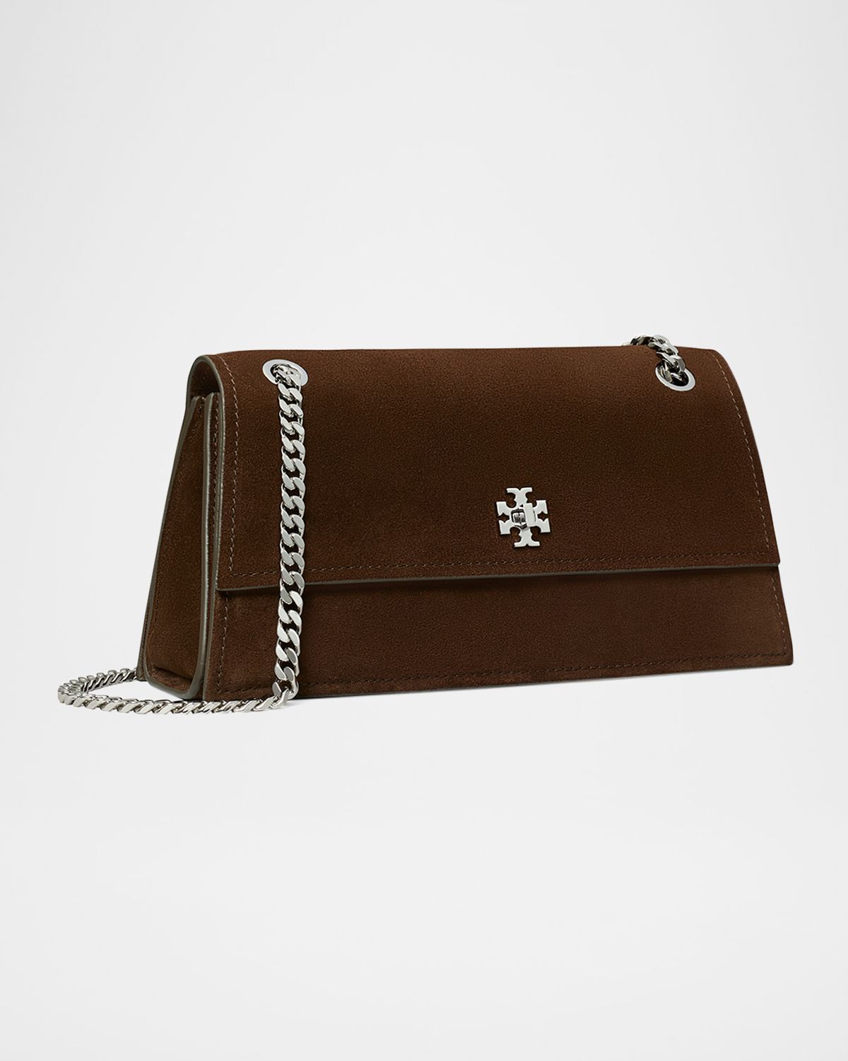 Tory Burch Kira Suede Flap Shoulder Bag