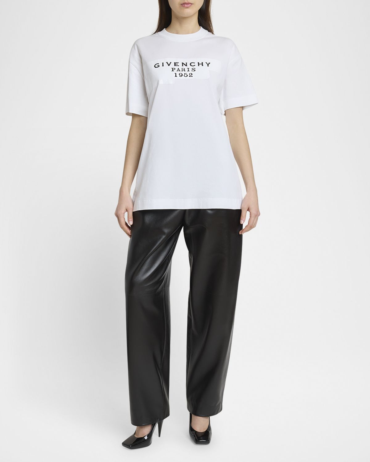 Givenchy Logo Tape Boxy T-Shirt