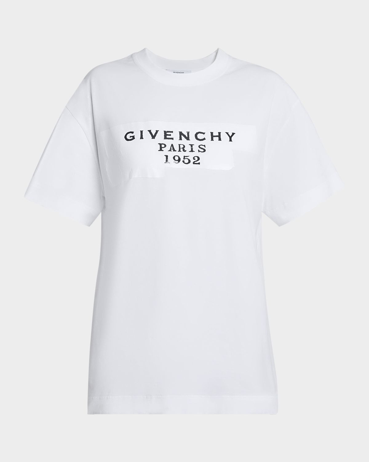Givenchy Logo Tape Boxy T-Shirt