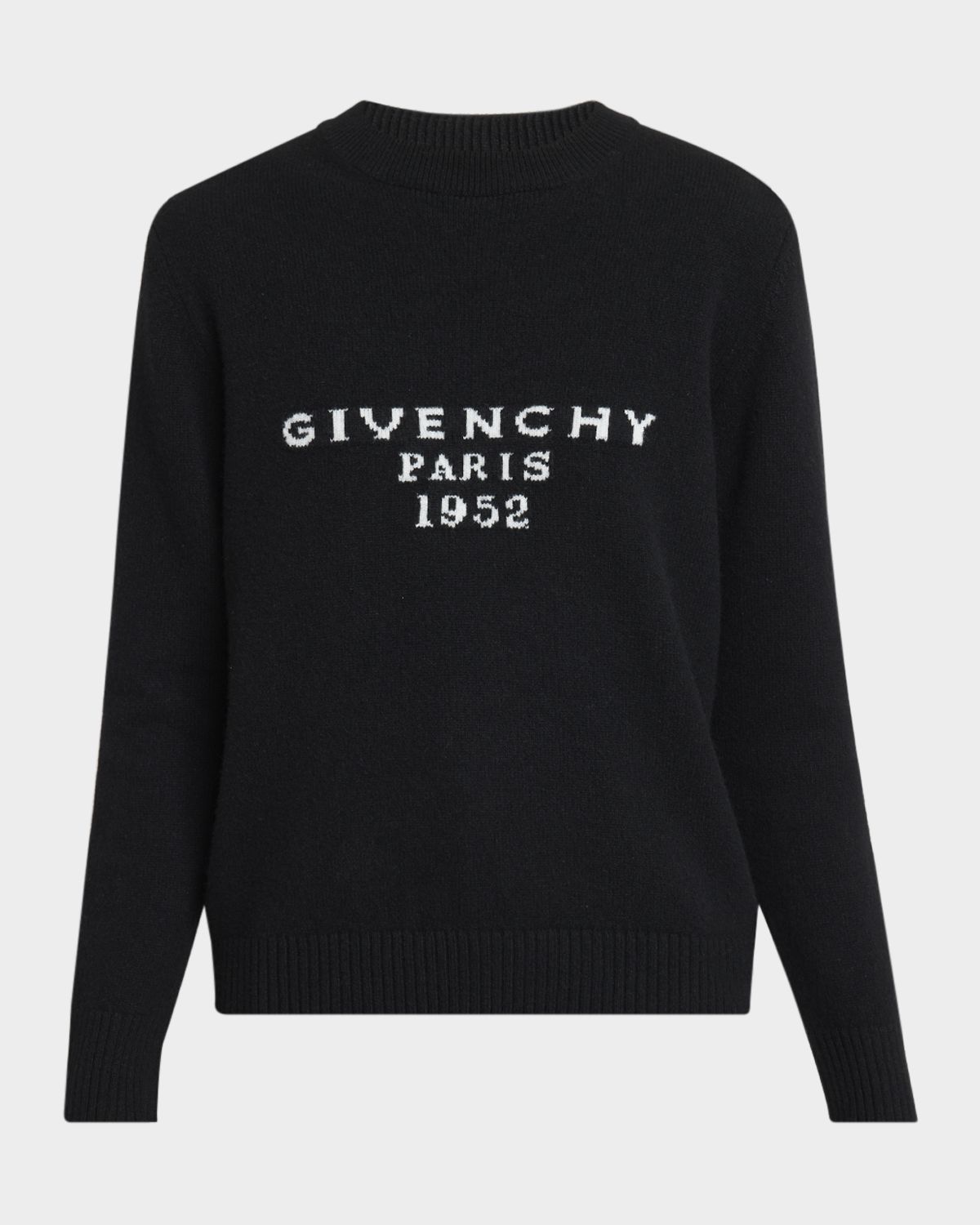 Givenchy Logo Wool-Blend Crewneck Sweater