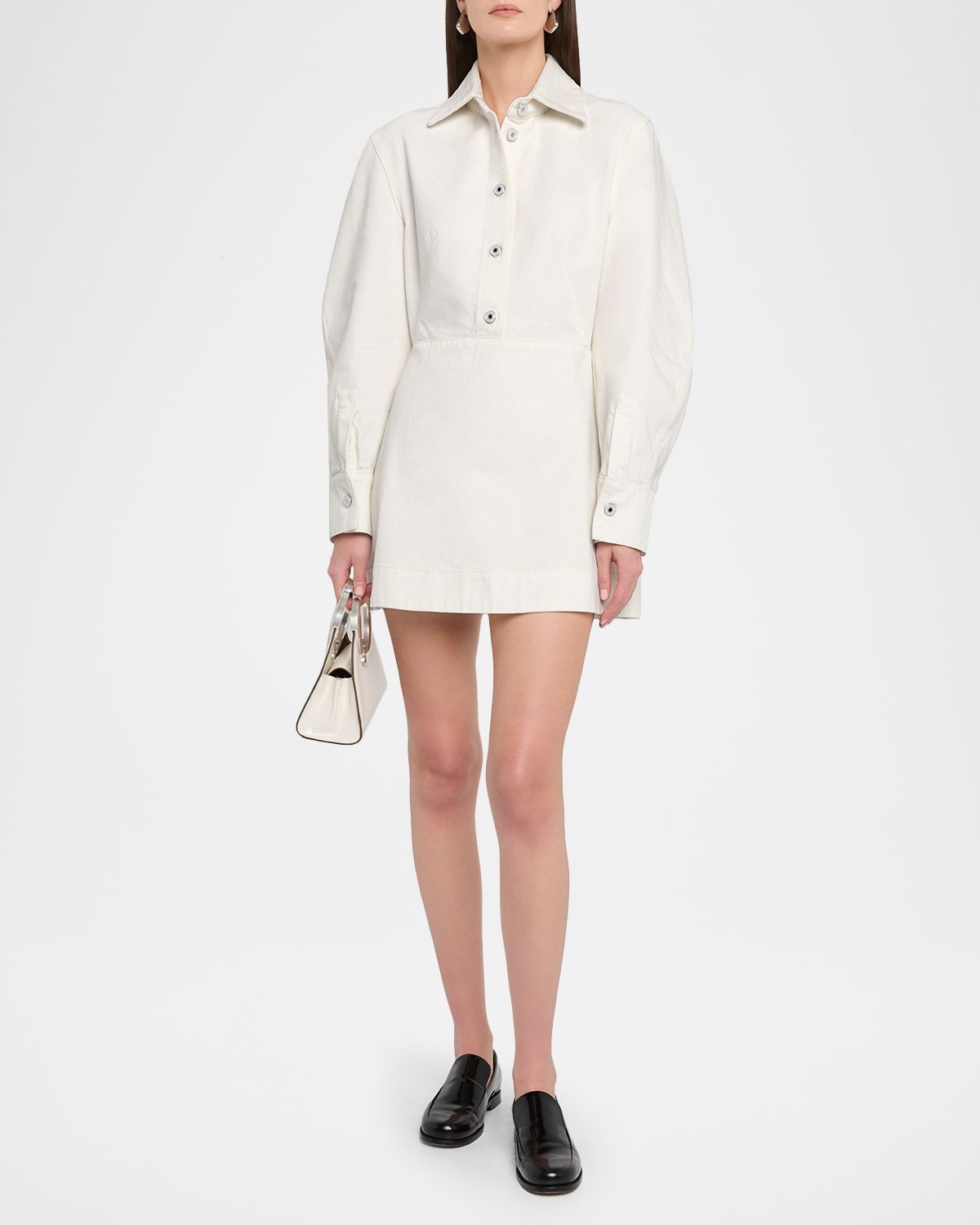 Givenchy Denim Mini Shirtdress