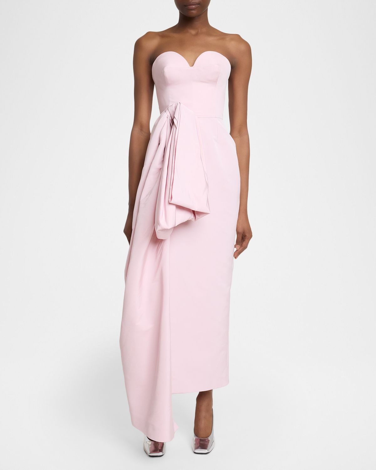 Givenchy Strapless Bow Bustier Gown