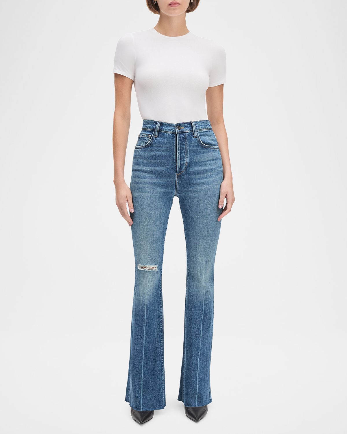 Favorite Daughter The Valentina Super-High Rise Flare Jeans