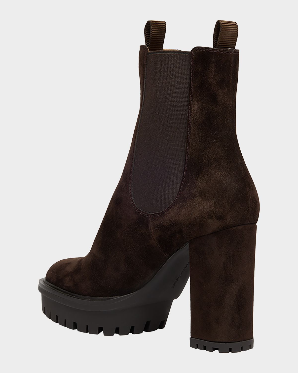 Gianvito Rossi 70mm Suede Chelsea Boots | Thumbnail 4 Gianvito Rossi 70mm Suede Chelsea Boots | Thumbnail 4