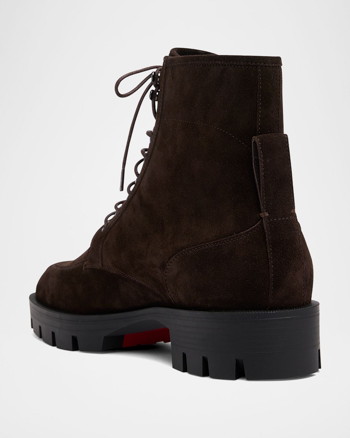 Christian Louboutin Men 's Caracolo Lion Calf Leather Boots