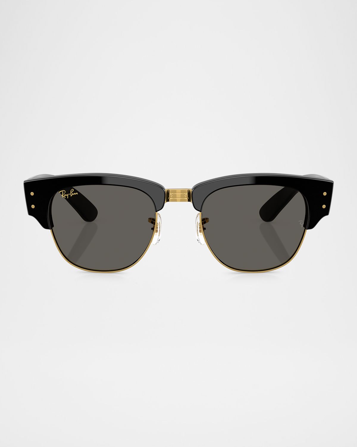 Ray-Ban Men 's RB0316S Mega Clubmaster A$AP ROCKY Blacked Out Collection Square Sunglasses