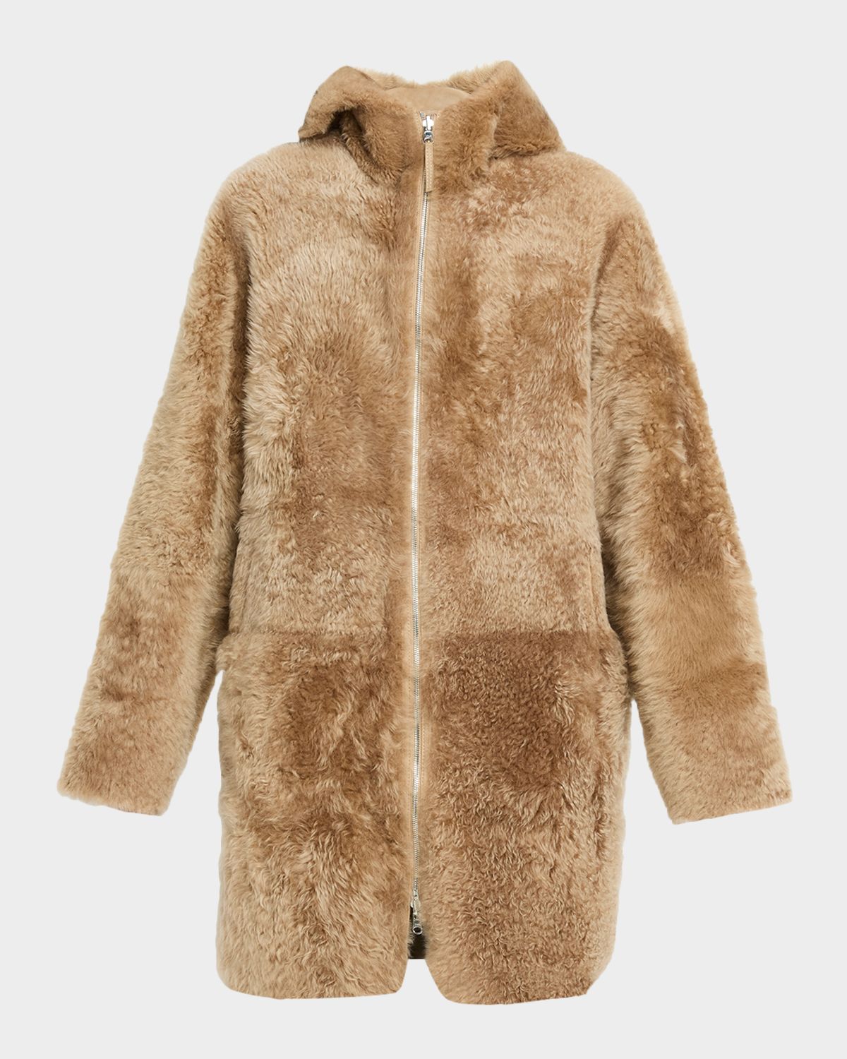 UTZON Joli Reversible Hooded Teddy Jacket