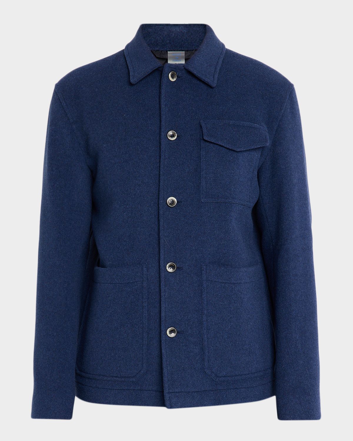 Herno Men 's Field Jacket in Soft Recycled Wool