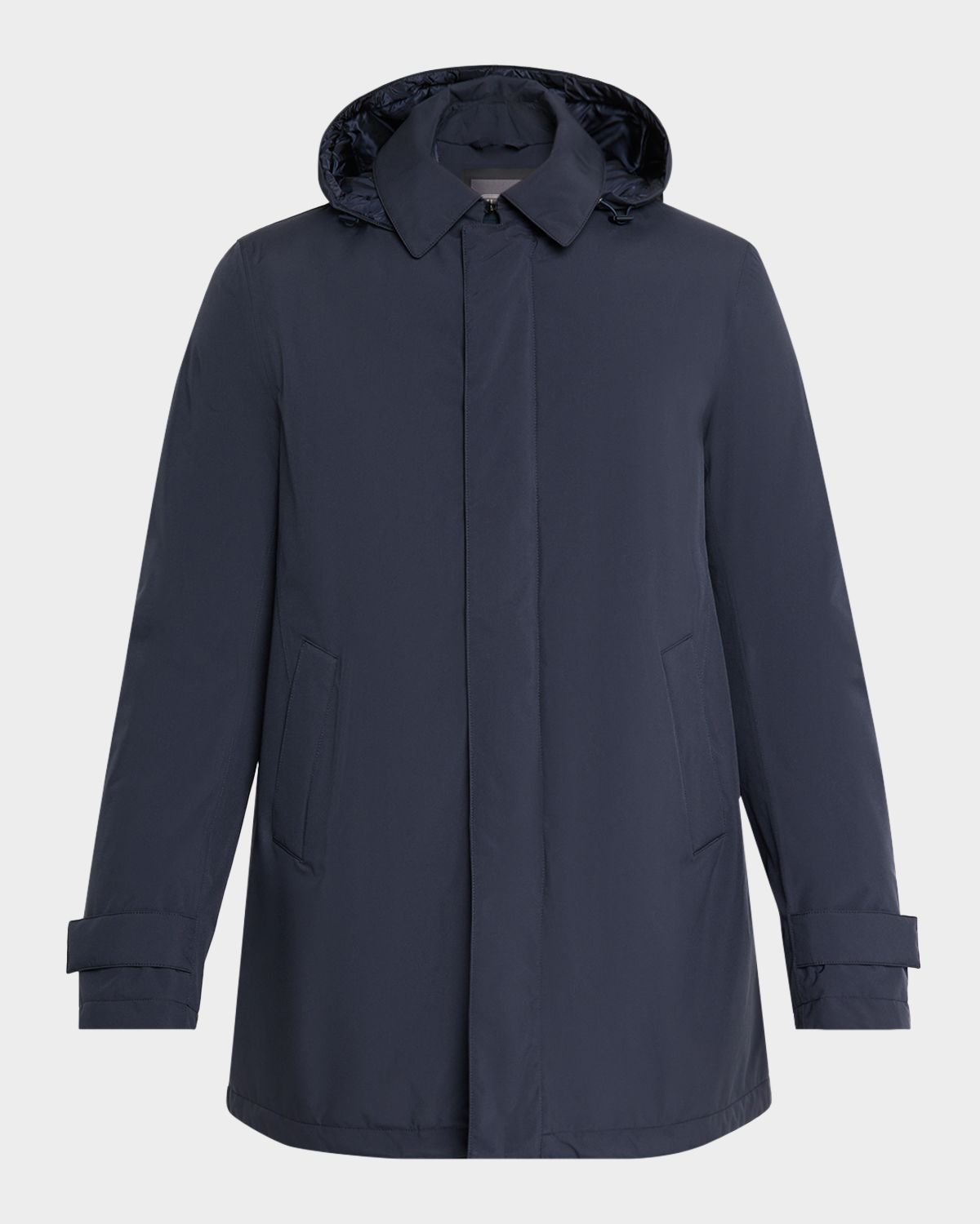 Herno Men 's Parka w/ Removable Hood
