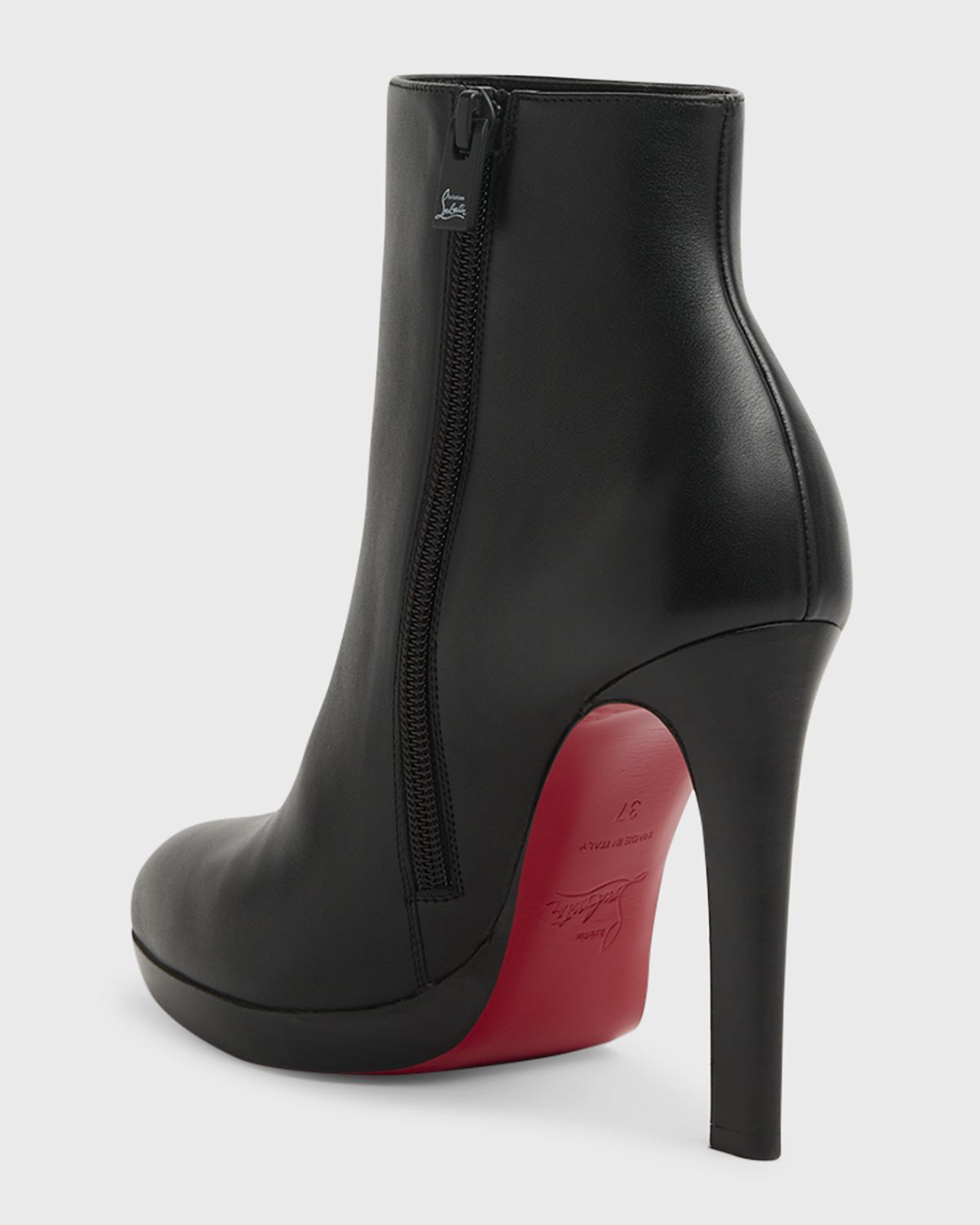 Christian Louboutin 120mm Fannylove Leather Booties