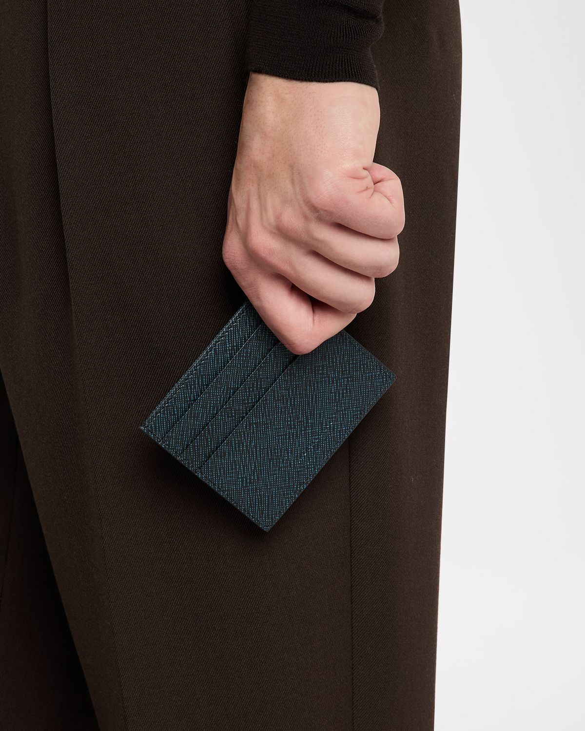 Montblanc Men 's Sartorial Leather Cardholder