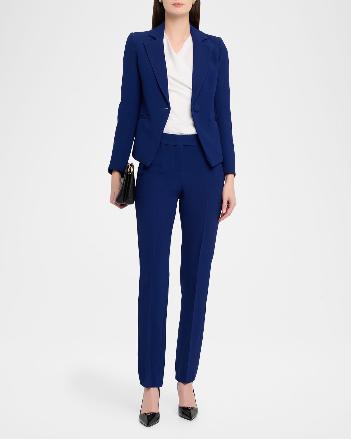 Emporio Armani Single-Button Cutaway Blazer