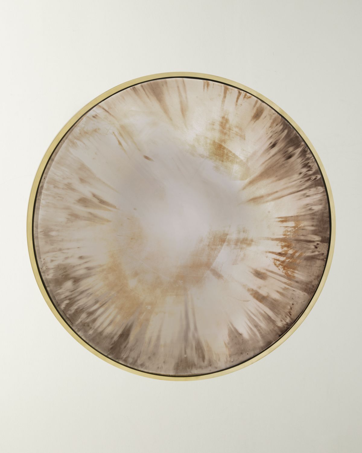 Katherine Noble by BMC Hovland Antiqued Wall Mirror, 36" Round | Thumbnail 4 Katherine Noble by BMC Hovland Antiqued Wall Mirror, 36" Round | Thumbnail 4