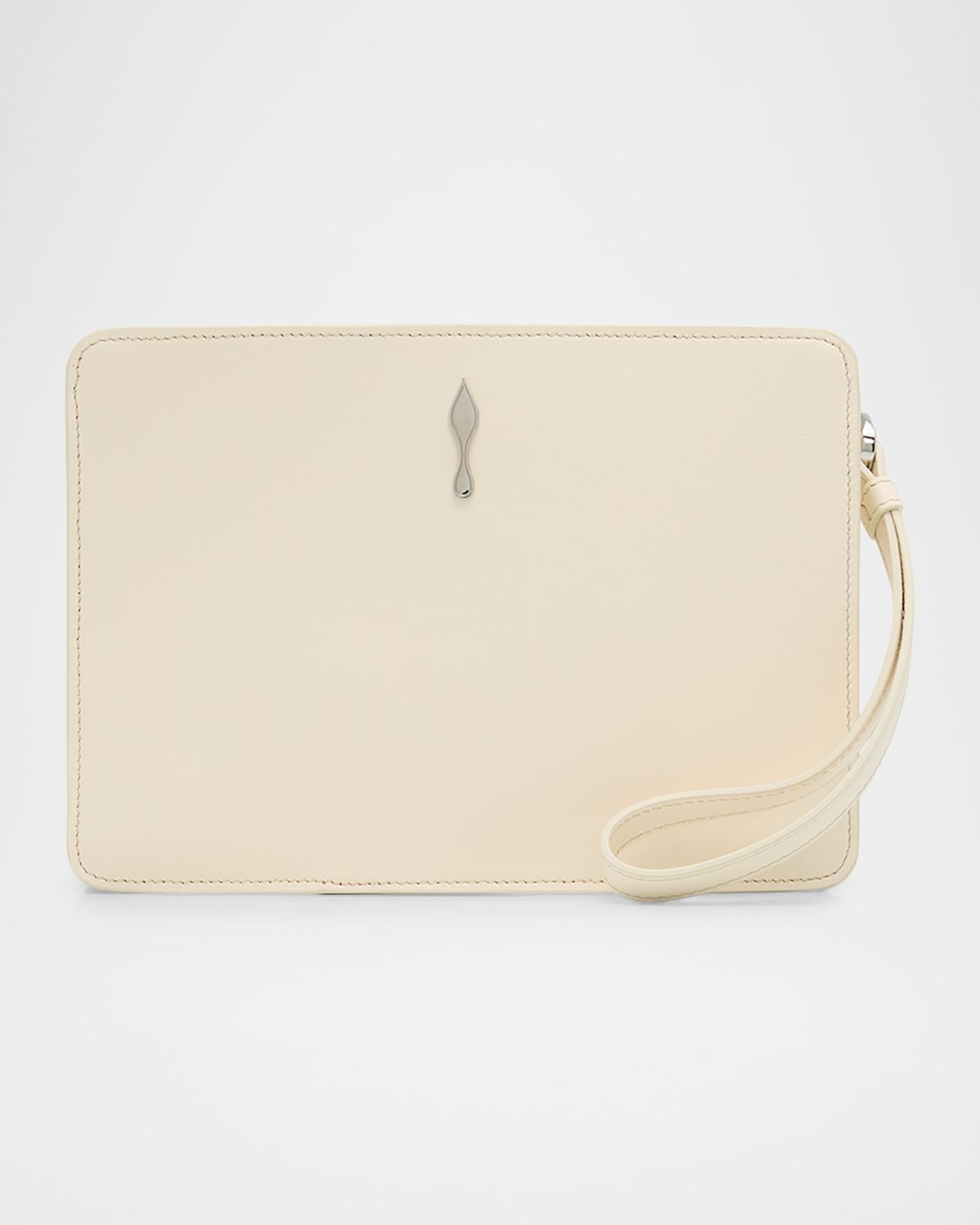 Christian Louboutin Bettina Small Nappa Leather Wristlet Pouch Bag