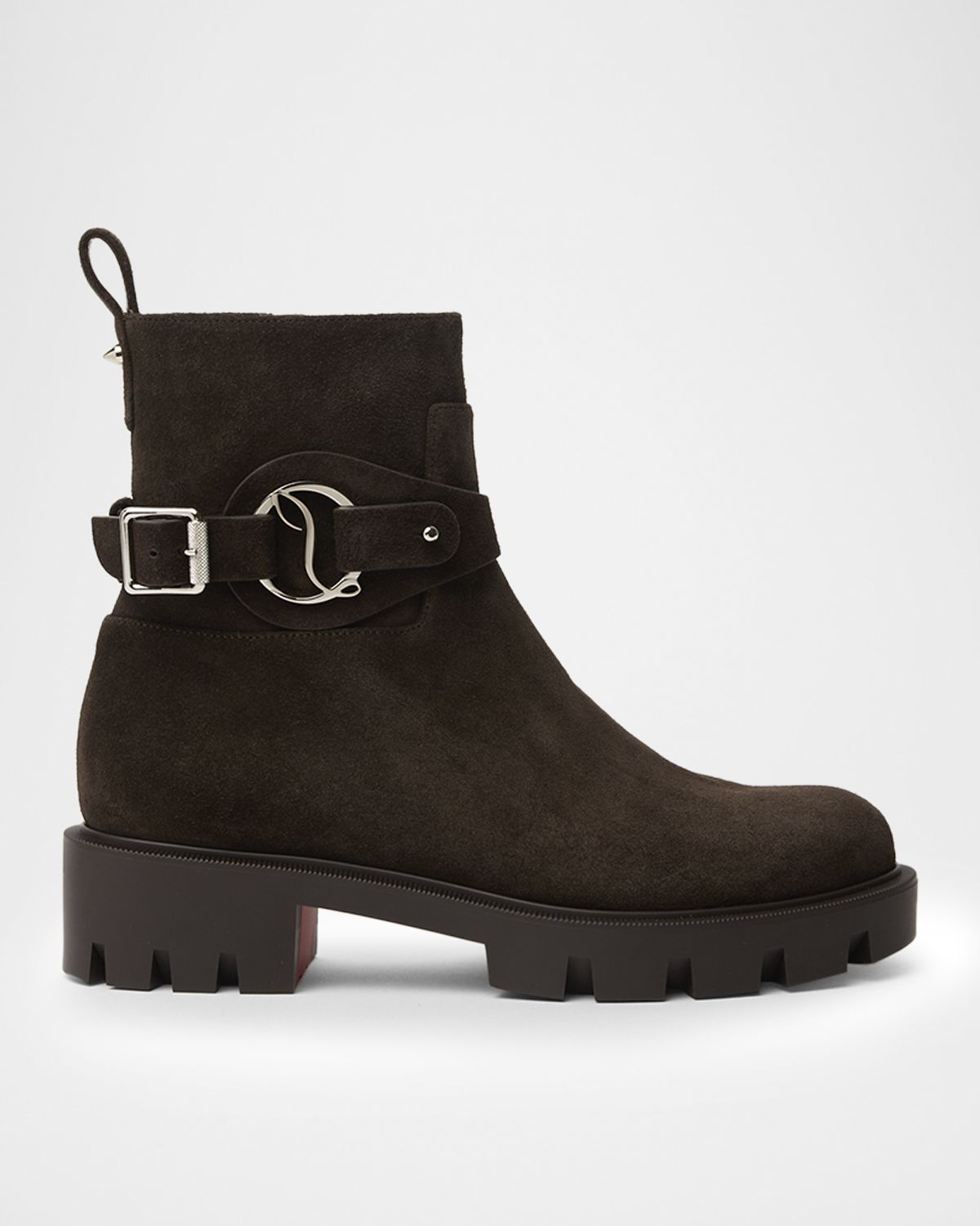 Christian Louboutin Dianouchette Suede Ankle Boots