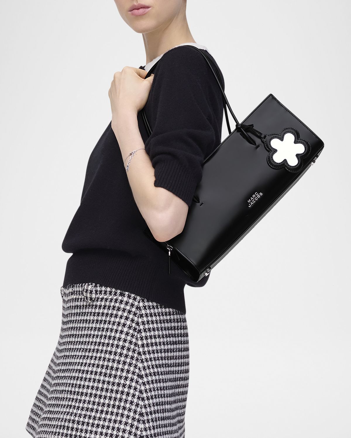 Marc Jacobs The Mirror Leather Satchel Bag