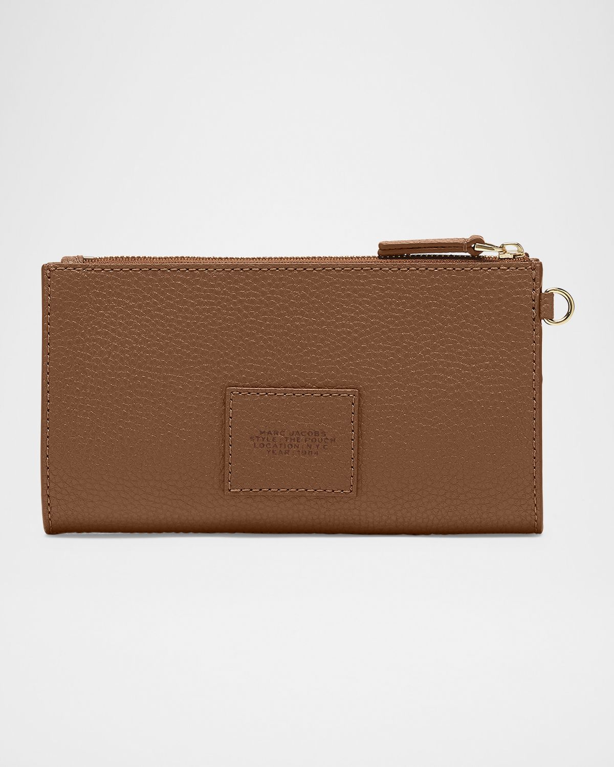 Marc Jacobs The Pouch Grain Leather Wristlet