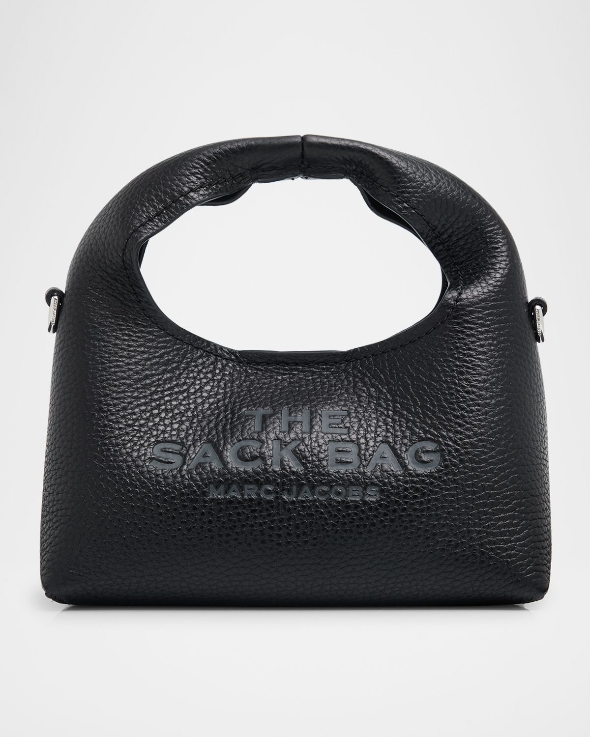 Marc Jacobs The Micro Grain Leather Top Handle Sack