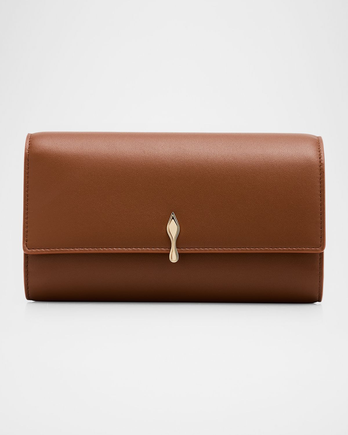 Christian Louboutin Bettina Nappa Leather Wallet on Chain