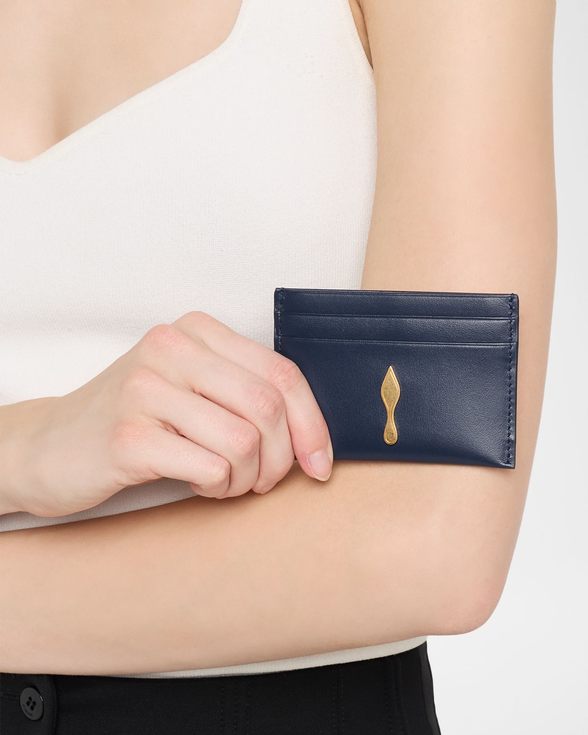 Christian Louboutin Bettina Leather Card Holder