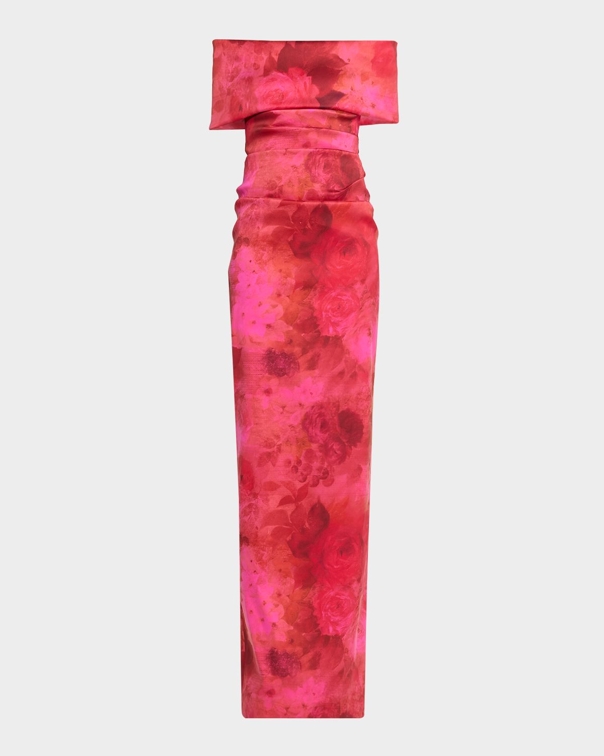 Rickie Freeman for Teri Jon Floral Stretch Mikado Off-Shoulder Gown | Thumbnail 6 Rickie Freeman for Teri Jon Floral Stretch Mikado Off-Shoulder Gown | Thumbnail 6