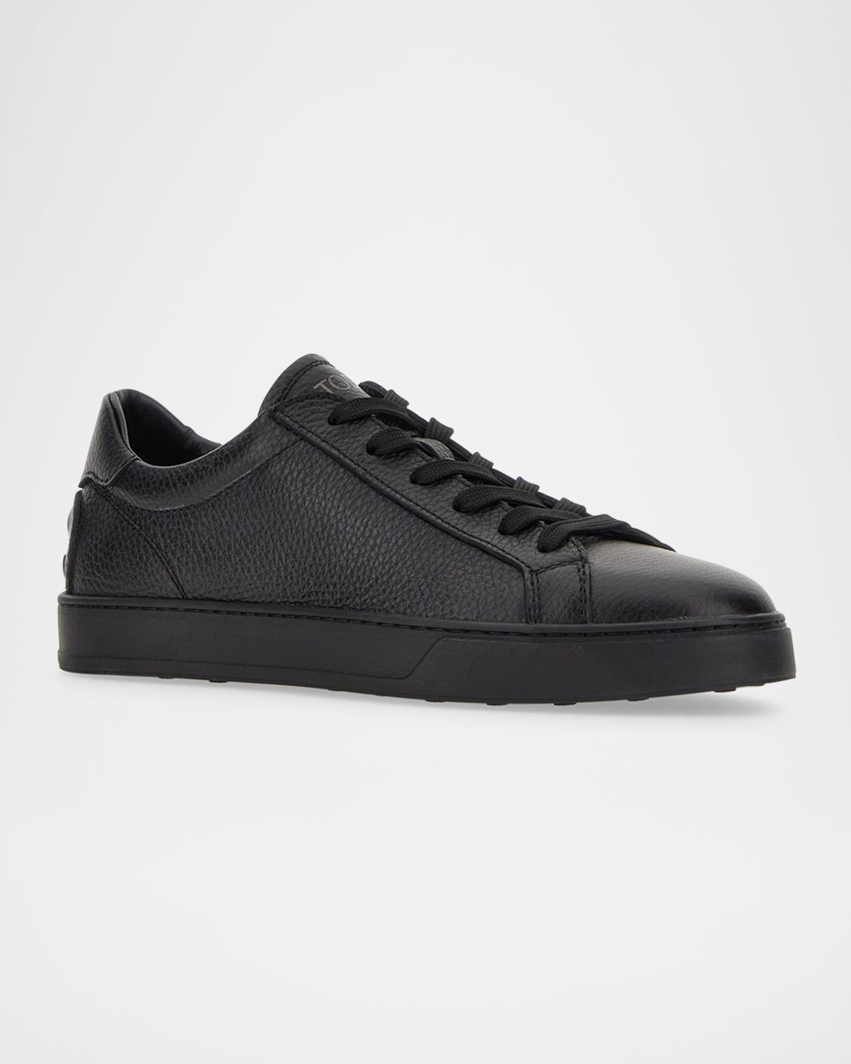 Tod 's Men 's Grained Calfskin Low-Top Sneakers | Thumbnail 6