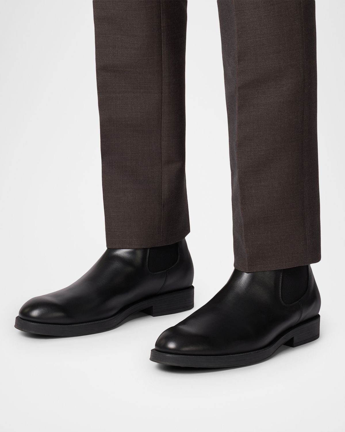 Tod 's Men 's Leather Chelsea Ankle Boots
