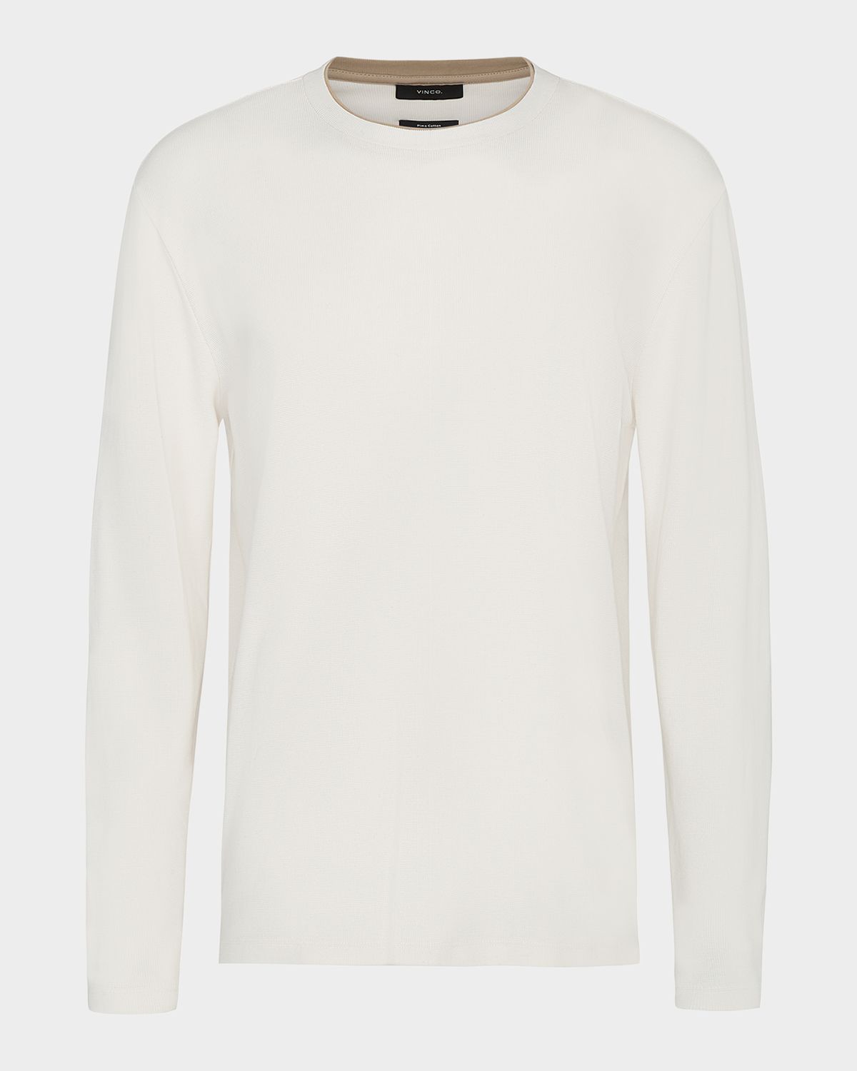 Vince Men 's Micro-Waffle Double-Collar Shirt