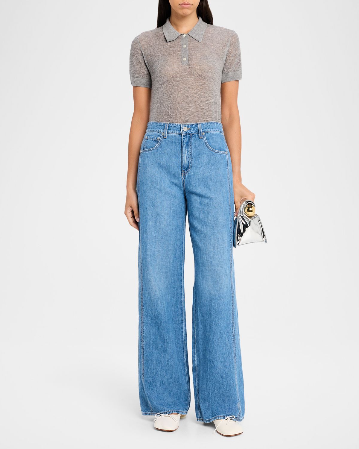 TWP West 11th St Wide-Leg Jeans