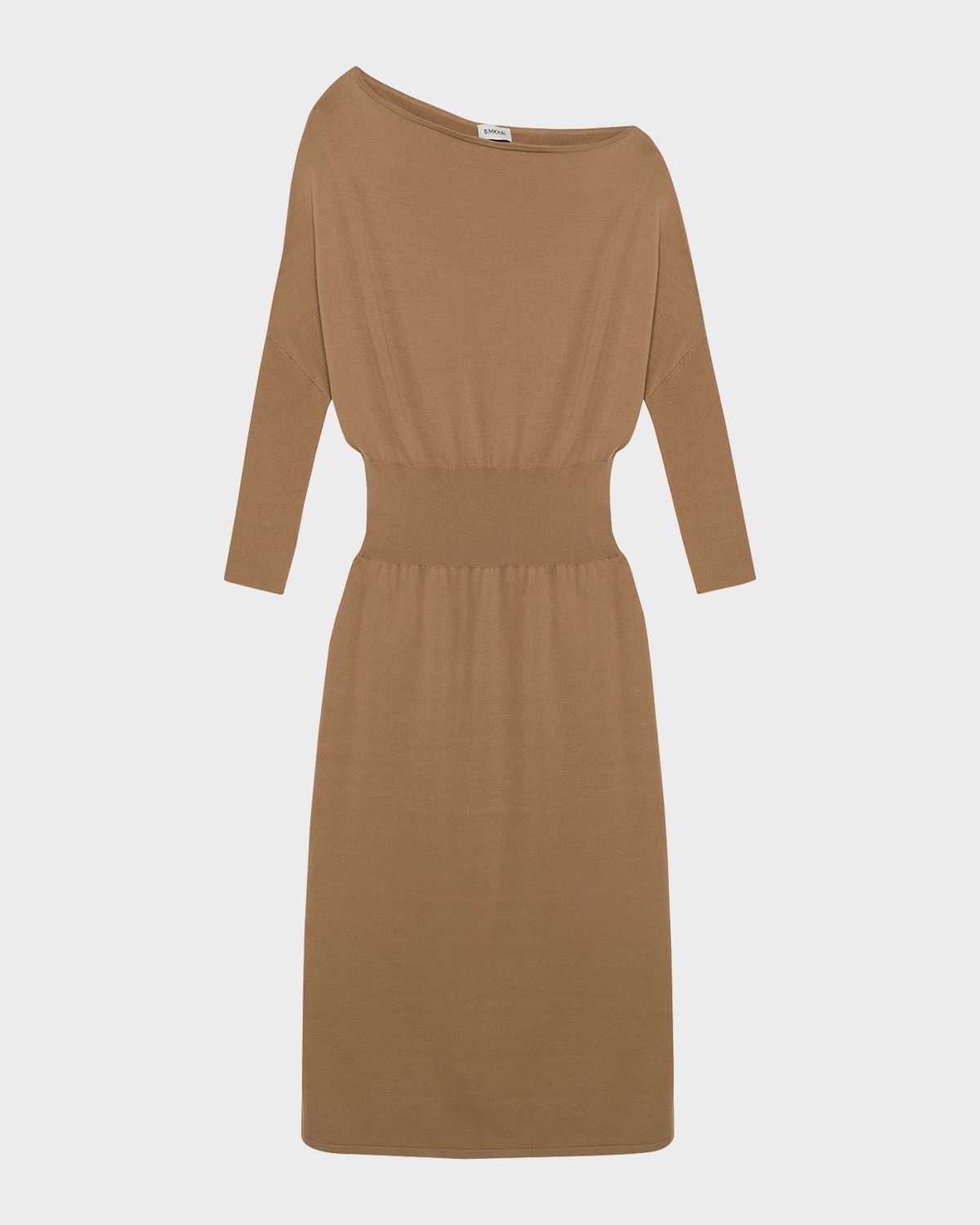 SIMKHAI Janese Off-The-Shoulder Knit Midi Dress | Thumbnail 6 SIMKHAI Janese Off-The-Shoulder Knit Midi Dress | Thumbnail 6