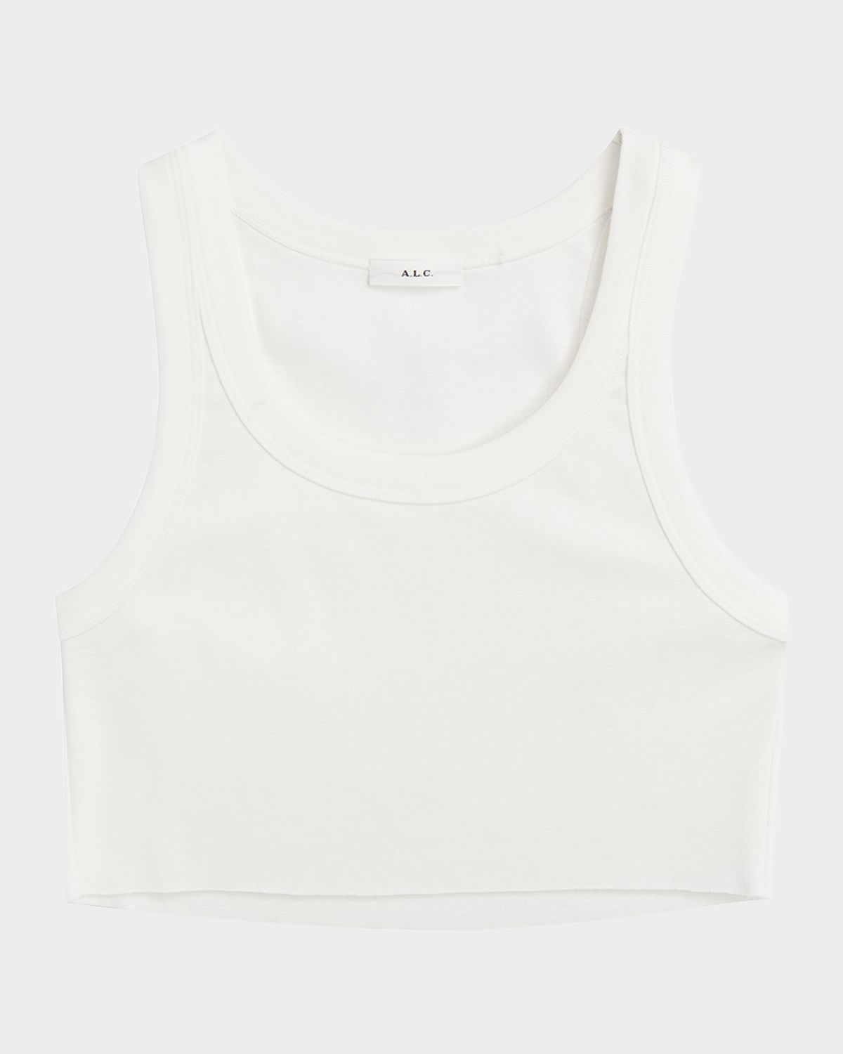 A.L.C. Halsey Cropped Tank Top